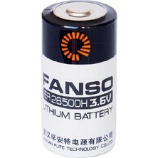 Aesco ER26500H 3.6V C Size Pil (Li-Socl2)