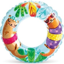 Eco Lounge IS59242 Şeffaf Baskılı Simit 61 cm - 1 Adet Stokta Olan Gönderilir
