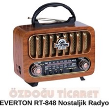Vaelmont Everton Güneş Enerjili Nostalgik Radyo, Bluetooth ve USB Özellikli Nostaljik Radyo