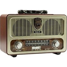 Vaelmont Nostaljik Ahşap Radyo ile Retro Müzik Keyfi Nostaljik Radyo