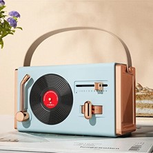 Vaelmont Retro Pikap Tasarımlı Kablosuz Bluetooth Hoparlör ile Güçlü Ses Nostaljik Radyo