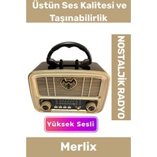 Vaelmont Retro Bluetooth Radyo ve Mp3 Müzik Kutusu ile Nostaljik Ses Deneyimi Nostaljik Radyo