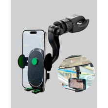 Dikiz Aynasına ve Koltuk Başlığına Uyumlu Telefon Tutucu Yeni Nesil Midastech