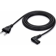 Vaelmont 2 Pinli 1.5 Metre Dayanıklı Pvc Güç Kablosu Kablo & Adaptör