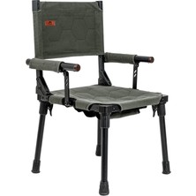 Wild Land Mts-C Siyah 100° Açı Ergonomik Sırt Tasarımlı Kamp Sandalyesi