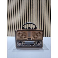 Vaelmont Nostaljik Tasarımlı Solar Bluetooth Radyo ile Eski Günleri Anımsayın Nostaljik Radyo