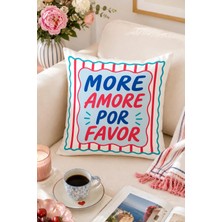 Bertille Home Pop Art Serisi Çift Tarafı Dijital Baskılı Kırlent Kılıfı