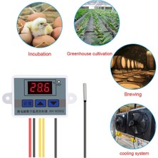 Eco Lounge W3002-220V 10A Dijital Termostat Kuluçka Makinalarına Uygun Hassas