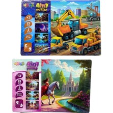 By Toys Bayraktar Yuup 4 In 1 Puzzle 3468