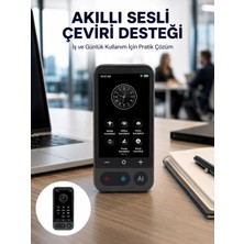 Motto Ticaret Mey Ithalat® 4.0 Inç Dokunmatik Ekranlı Akıllı Çeviri Cihazı Yeni Nesil