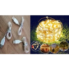 Empressco USB Li 10 Metre Günışığı Peri LED