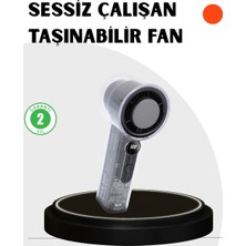 Hsc Bilişim Kompakt Dijital Ekranlı Fan | 100 Seviye Hız + Sessiz Çalışma