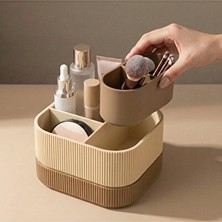 Maison Luré Iki Katlı Masaüstü Düzenleyici - Çekmeceli ve Çok Fonksiyonlu Organizer Makyaj & Takı Organizeri