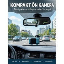 Eco Lounge Kompakt Dash Kamera USB Şarj Tf Kart Destekli Yeni Nesil
