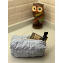 Empressco Renkli Çiçekli-Pötikareli Makyaj Çantası / Organizer (Küçük Boy)