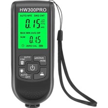 Eco Lounge HW-300PRO Araba Boyası Film Otomatik Kalınlık Ölçer 0-2000UM Fe & Nfe Kaplama Kalınlık Test Cihazı M