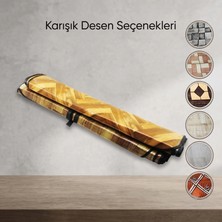 Nevamel® Zemin Koruyucu Soba Muşambası - 100X115 cm - Biyeli Kenar