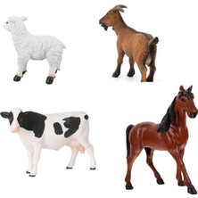 BMA14 Pvc Pakette Dörtlü Çiftlik Hayvanları Kid