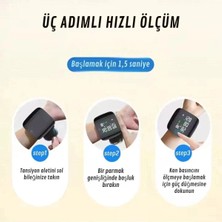 Eco Lounge Dijital Türkçe Konuşan Bilekten Tam Otomatik Tansiyon Ölçme Aleti Renkli Akıllı LCD Sesli Uyarı