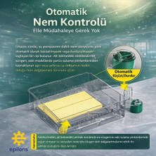 Eco Lounge EP100 Kuluçka Makinesi Yeni Nesil Suluk Üstten Havalandırma Sistemli Tavuk Kaz Hindi ve Kuş Türleri Için