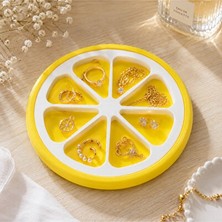 Maison Luré Limon Dilimi Tasarımlı Bölmeli Takı Organizeri Makyaj & Takı Organizeri