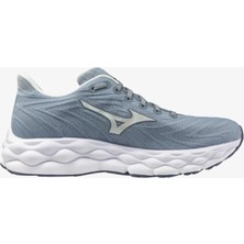 Mizuno Wave Sky 8 Kadın Gri Koşu Ayakkabısı.-