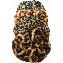 Eco Lounge Leopar Desenli Simit Toka 13 cm
