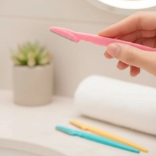 Eco Lounge 3’lü Kadın Kaş Usturası Seti – Hassas Ciltler Için Güvenli Yüz Tüy Temizleme Bıçağı