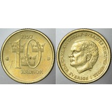 Banknoting Isveç 10 Kron 1992.