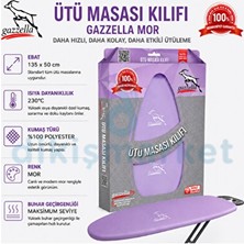 Maison Luré Şık ve Dayanıklı Keçeli Ütü Masası Kılıfı, 50X135CM, Estetik Tasarım Ütü Masası ve Aksesuarı