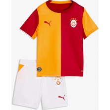 Puma Galatasaray 26/27 Iç Saha Çocuk Kırmızı Forma Seti.01
