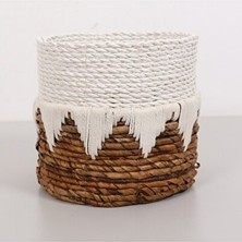 Maison Luré Doğal Saklama Sepeti - 21X19 Cm, Dekoratif ve Fonksiyonel