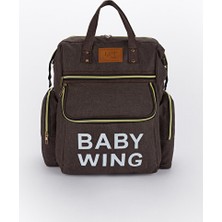 Maison Luré Lüks Termoslu Bebek Bakım Sırt Çantası Bebek Bakım Çantası