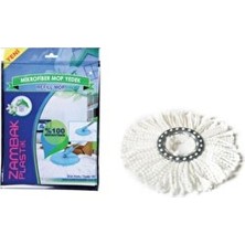 Maison Luré Zambak Dönerli Mop Yedek Ip ile Temizlikte Süreklilik ve Konfor Pratik Temizlik Gereci