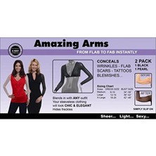 Maison Luré Amazing Arms Dekolte Kapatıcı, Güçlü ve Gizli Koruma Göğüs Pedi ve Koruyucu