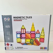 Toptan Bulurum SH40761 42 Parça Magnet Standart Seri Renkli Blok