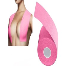 Maison Luré Meme Kaldırıcı ve Destekleyici Pembe Göğüs Bandı - Günlük Kullanım Göğüs Pedi ve Koruyucu
