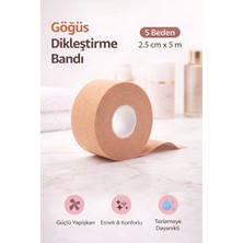 Maison Luré Güçlü Yapışkanlı Göğüs Bandı, Kaldırıcı ve Destekleyici Özellikte Göğüs Pedi ve Koruyucu