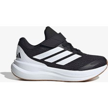 adidas Runfalcon 6 Elastic Lace Çocuk Siyah Koşu Ayakkabısı.-