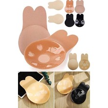 Maison Luré Yapışkanlı Push Up Silikon Sütyen ile Seksi ve Sırtsız Görünüm Göğüs Pedi ve Koruyucu