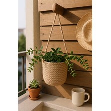 Maison Luré Dekoratif Çok Amaçlı Sepet, Aski ve Bitki Dâhil Değildir