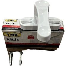 Maison Luré Çocuk Güvenlikli Pvc Pencere Kilidi, 5 Adetlik Paket Koruyucu ve Kilit