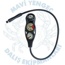 Maison Luré Metal 3'lü Konsol, Güçlü ve Dayanıklı Dalış Aksesuarı