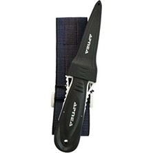 Maison Luré Çelik Bıçaklı 9cm Kol Bantlı Dalış Bıçağı Dalış Aksesuarı