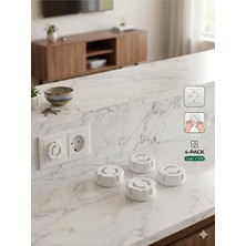 Maison Luré Priz Kapağı Seti, Bebek ve Çocuk Güvenliği Için Koruma Koruyucu ve Kilit