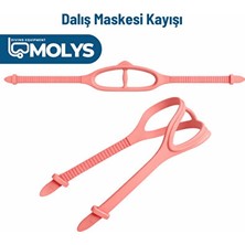 Maison Luré Dalış Maskesi Kayışı, Esnek ve Ayarlanabilir