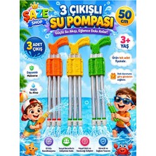 Maison Luré 3 Çıkışlı Su Tabancası - Yaz Günleri Için Eğlenceli Su Savaşları Plaj Oyuncakları