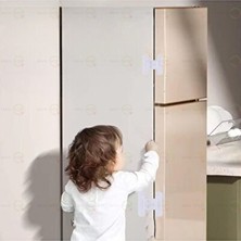 Maison Luré Buzdolabı ve Dolap Kapak Çocuk Kilidi Seti Koruyucu ve Kilit
