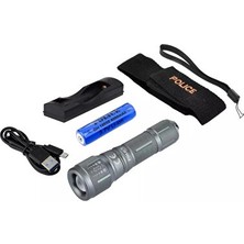 Maison Luré Kompakt Cree Q5 LED Dalış Feneri - 8 Saat Yanma Süresi ile Güçlü Işık