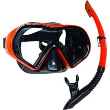 Maison Luré Yetişkinler Için Renkli Dalış Maskesi ve Snorkel Seti